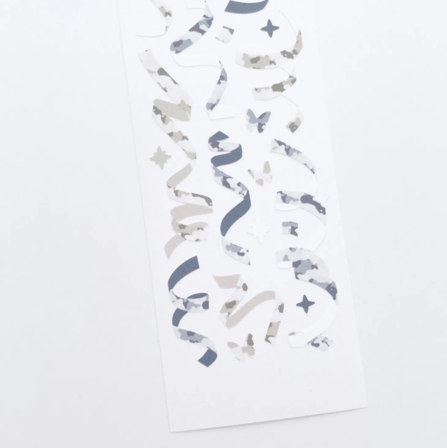 Camouflage Confetti Slim Sticker
