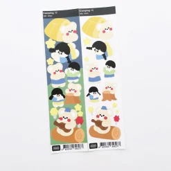 Camping Slim Sticker