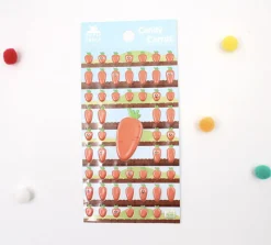 Candy Carrot Puffy Deco Sticker