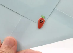 Candy Carrot Puffy Deco Sticker