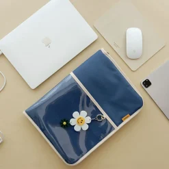 Canvas 13 in. Laptop Pouch + Mouse Pad Set