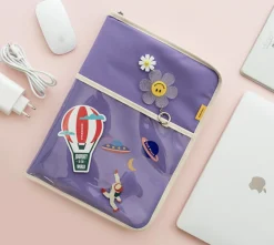 Canvas 13 in. Laptop Pouch + Mouse Pad Set