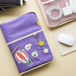 Canvas 13 in. Laptop Pouch + Mouse Pad Set