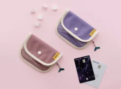 Canvas Slim Card Pouch