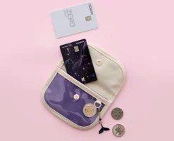 Canvas Slim Card Pouch