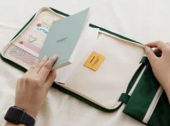 Canvas Today Pouch + Weekly Planner Set
