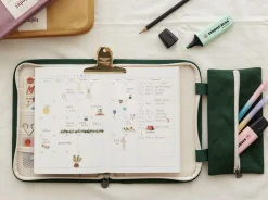 Canvas Today Pouch + Weekly Planner Set