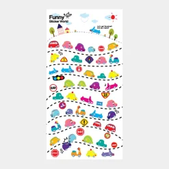 Cars Emoji Puffy Sticker