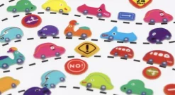 Cars Emoji Puffy Sticker