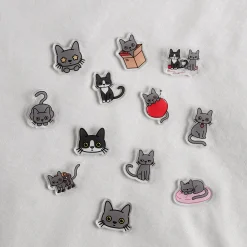 Cat Acrylic Pin Badge