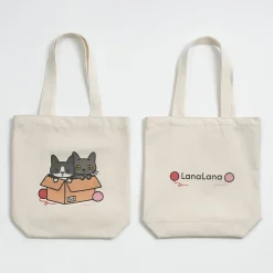 Cat Couple Tote Bag
