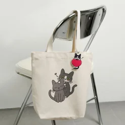 Cat Couple Tote Bag