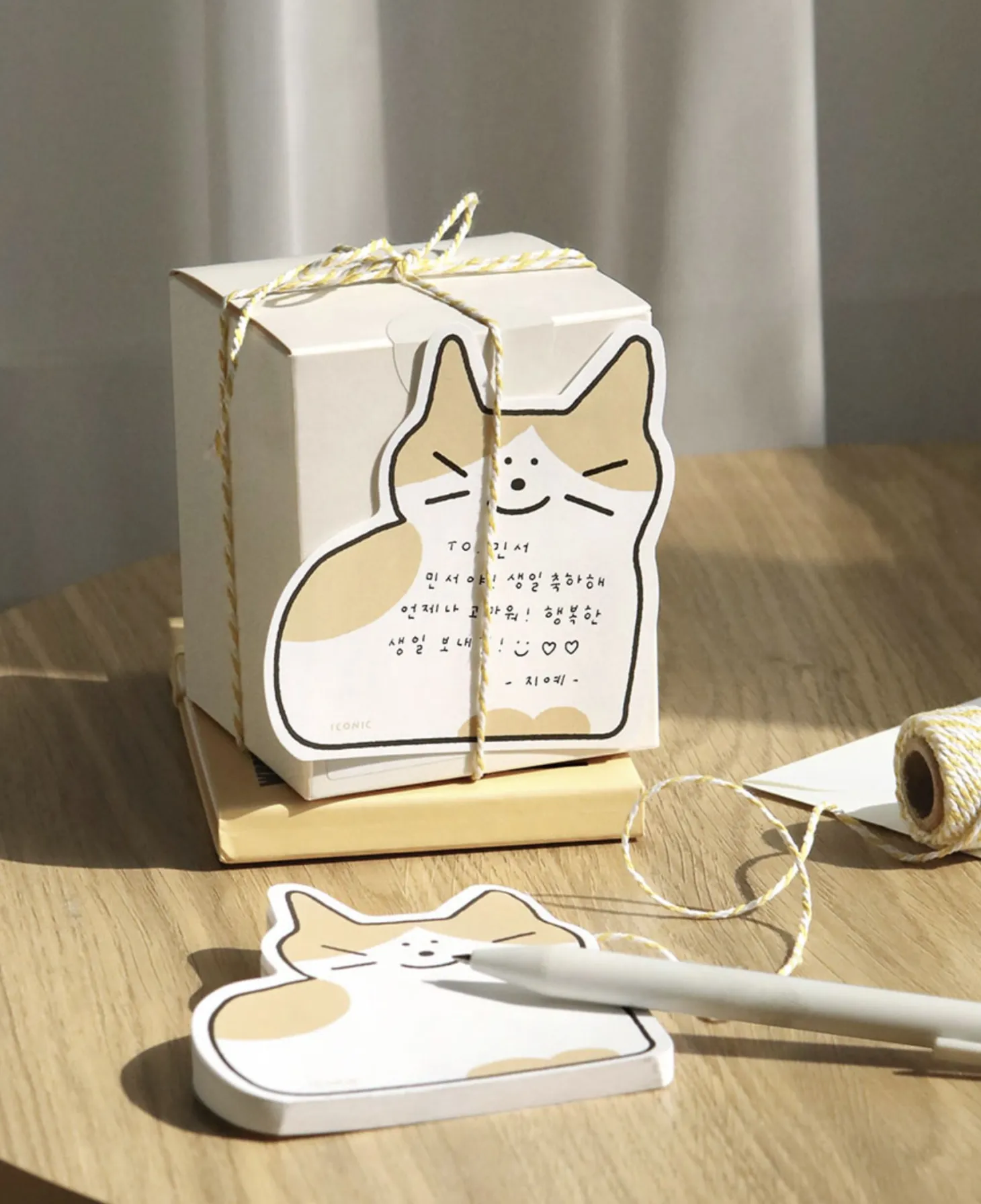 Cat Doodle Memo Pad