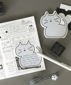 Cat Doodle Memo Pad