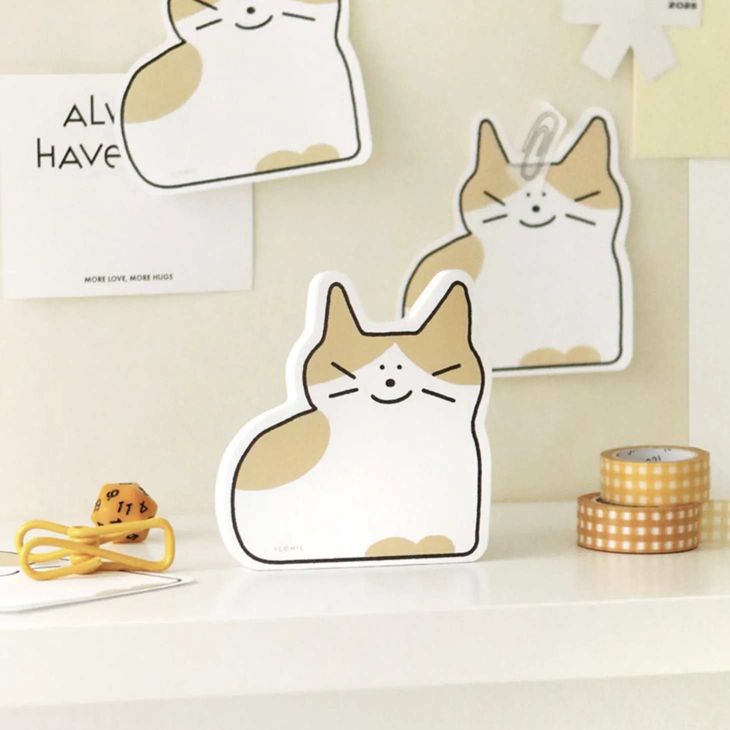 Cat Doodle Memo Pad