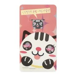 Cat Emoji Steel Bookmark