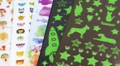 Cat Glow in Dark Deco Sticker