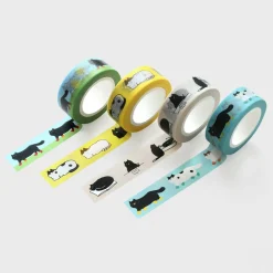 Cat Illustration Masking Tape