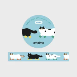 Cat Illustration Masking Tape