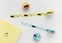 Cat Illustration Masking Tape