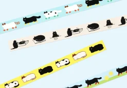 Cat Illustration Masking Tape