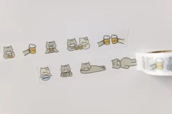 Cat's Beer Time Masking Tape