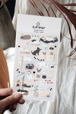 Cat's Day Deco Sticker