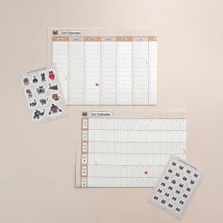 2026 Cat Yearly Calendar Poster