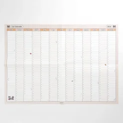 2026 Cat Yearly Calendar Poster