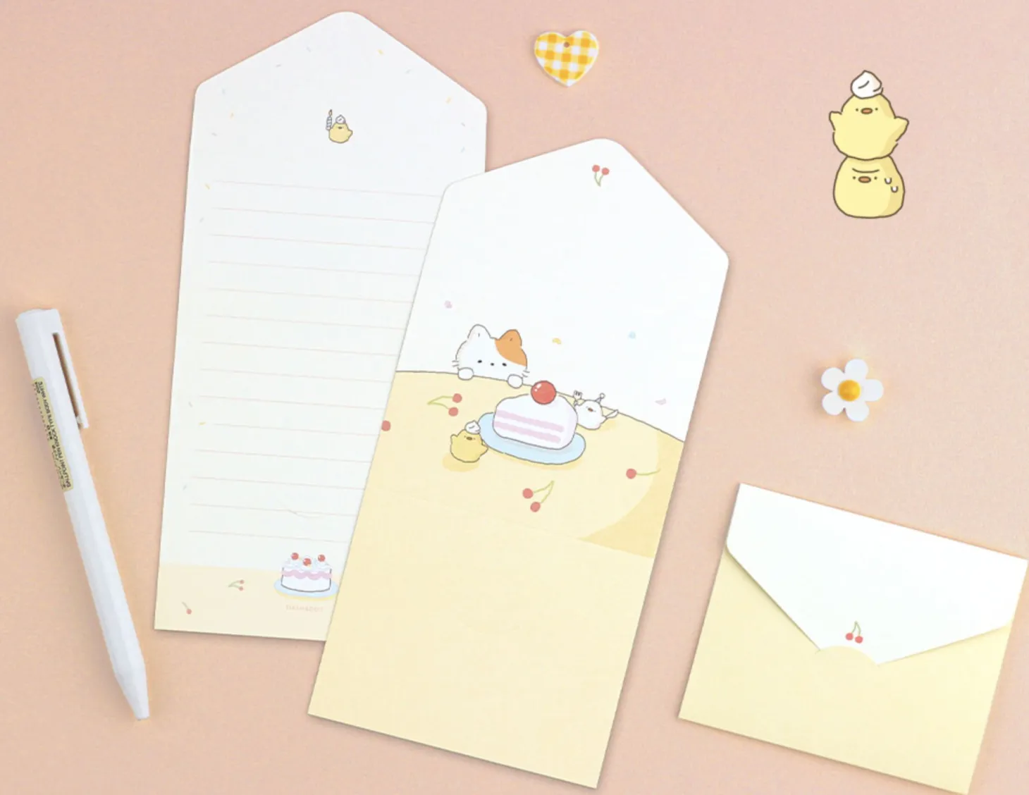 Ccoso Kitty Folding Card Set