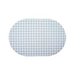 Checkered Vegan Leather Placemat