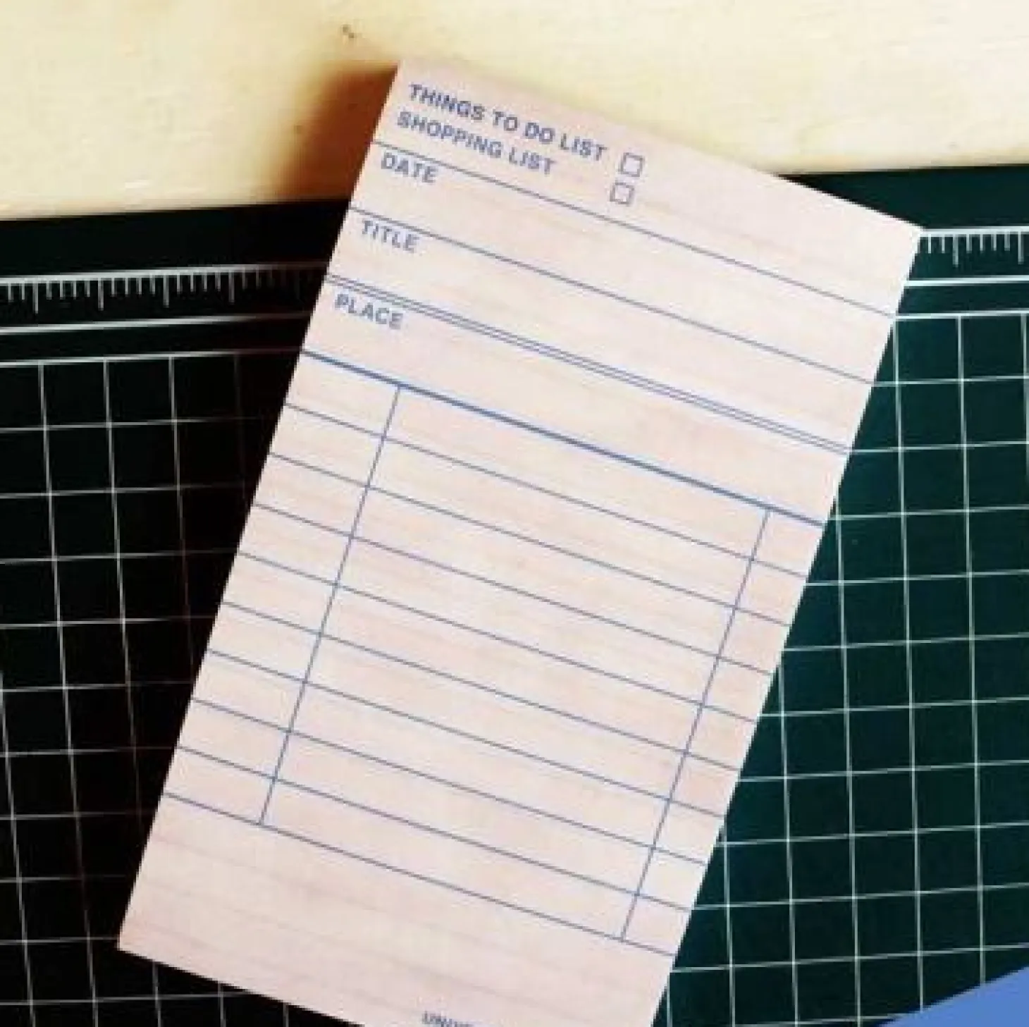 Checklist Notepad