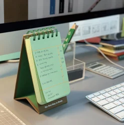 Checklist Spiral Standing Notebook