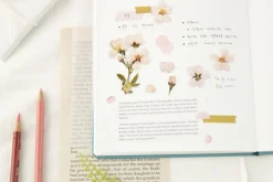 Cherry Blossom Pressed Flower Sticker