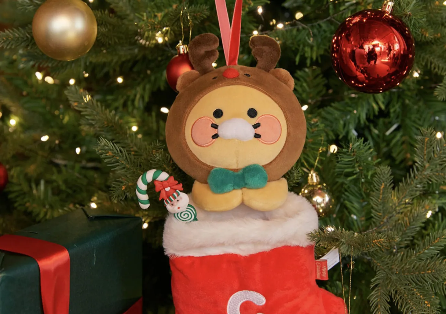 Choonsik Plush Christmas Stocking