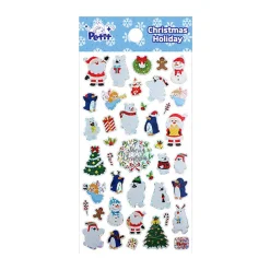 Christmas Holiday Deco Sticker