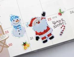 Christmas Holiday Deco Sticker