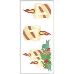 Christmas Paper Point Sticker