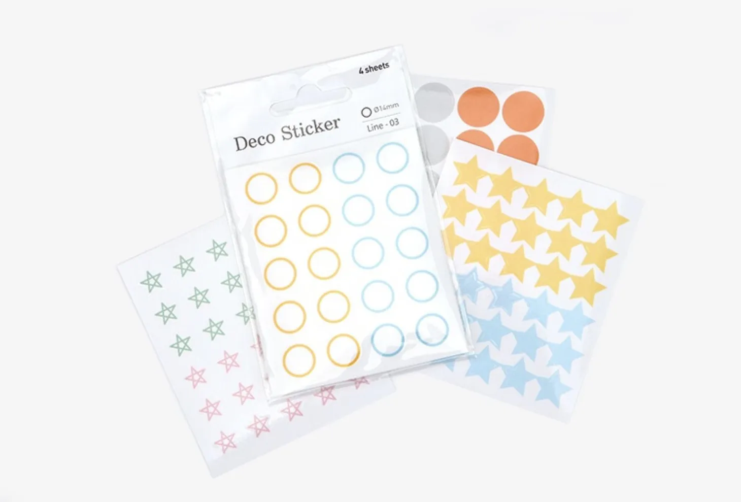 Circle Deco Sticker Set v3