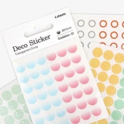 Circle Deco Sticker Set v2