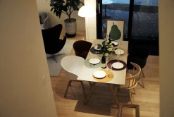 Circle Edge Leather Dining Placemat