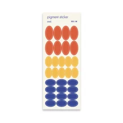 Circle Pigment See-through Sticker
