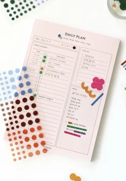 Circle Pigment See-through Sticker