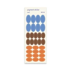 Circle Pigment See-through Sticker