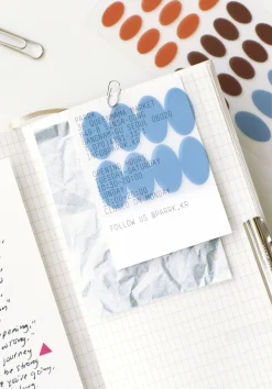 Circle Pigment See-through Sticker