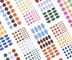 Circle Pigment See-through Sticker