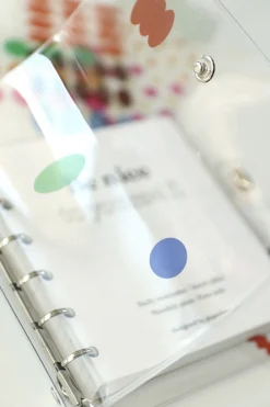 Circle Pigment See-through Sticker