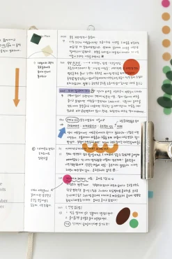 Circle Pigment See-through Sticker
