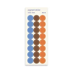 Circle Pigment See-through Sticker