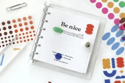 Circle Pigment See-through Sticker